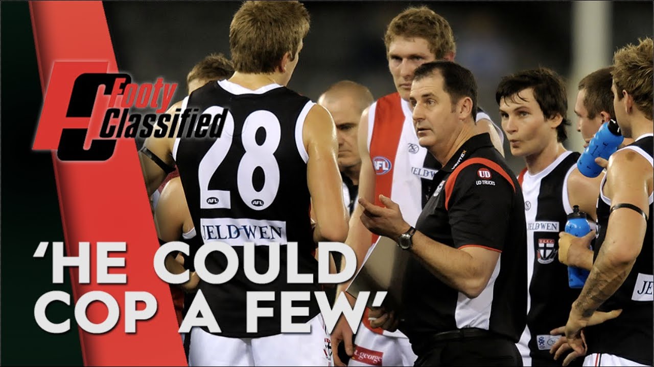 Ross Lyon reveals biggest spray he gave as coach - Footy Classified | Footy on Nine