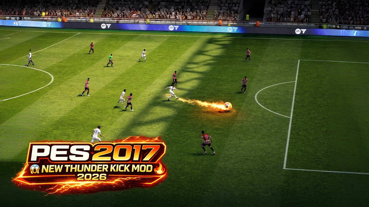 😱 PES 2017: Новый мод &laquo;Удар молнии&raquo; 2026 🔥