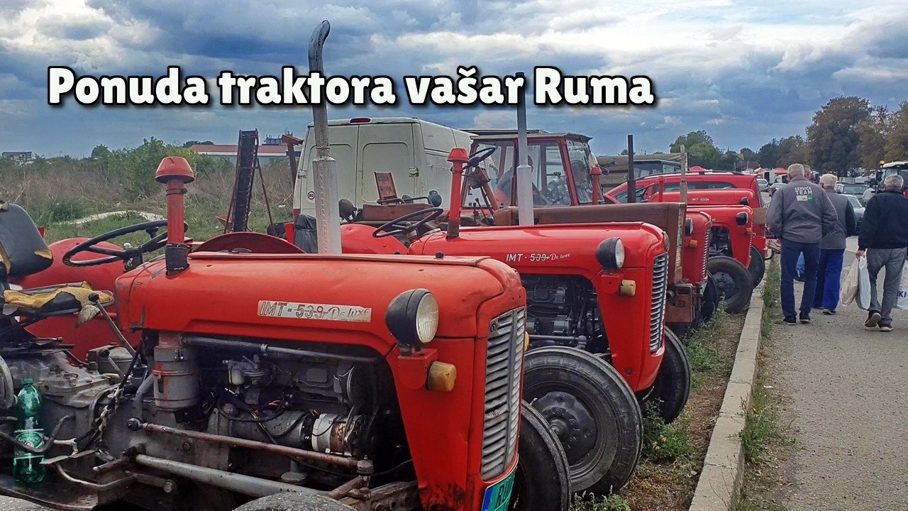 Vašar u Rumi   Ponuda traktora 📢 2 oktobar 2025 IMT, Zetor, Ursus, Steyr