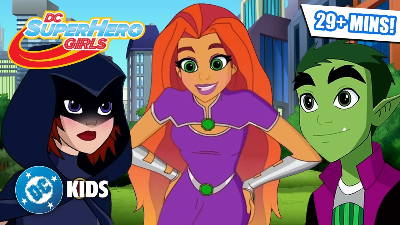 The BEST of the Teen Titans! | DC Super Hero Girls | #cartoonforkids   @dckids