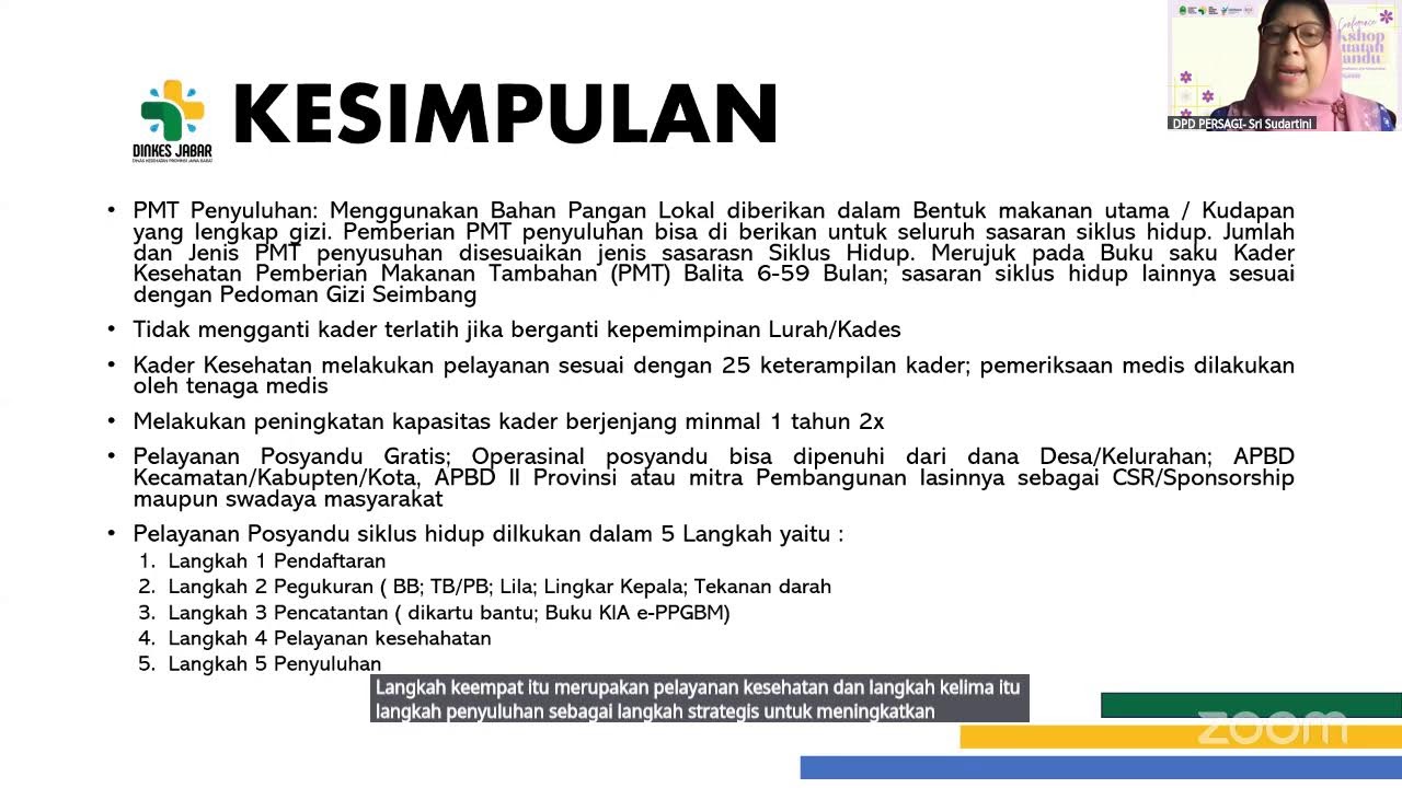 Vicon Penguatan Posyandu Jawa Barat