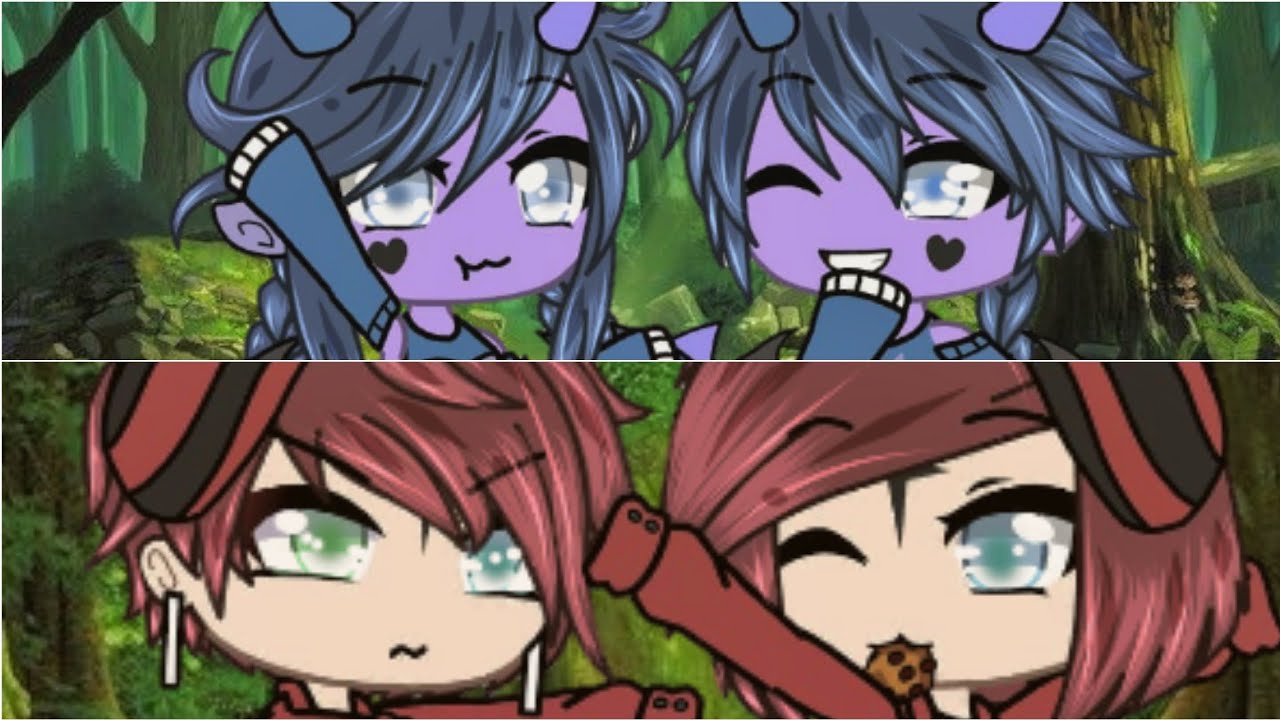 Os demônios e os gêmeos elfos {Mini-Filme/Yaoi/Yuri} Gacha Life