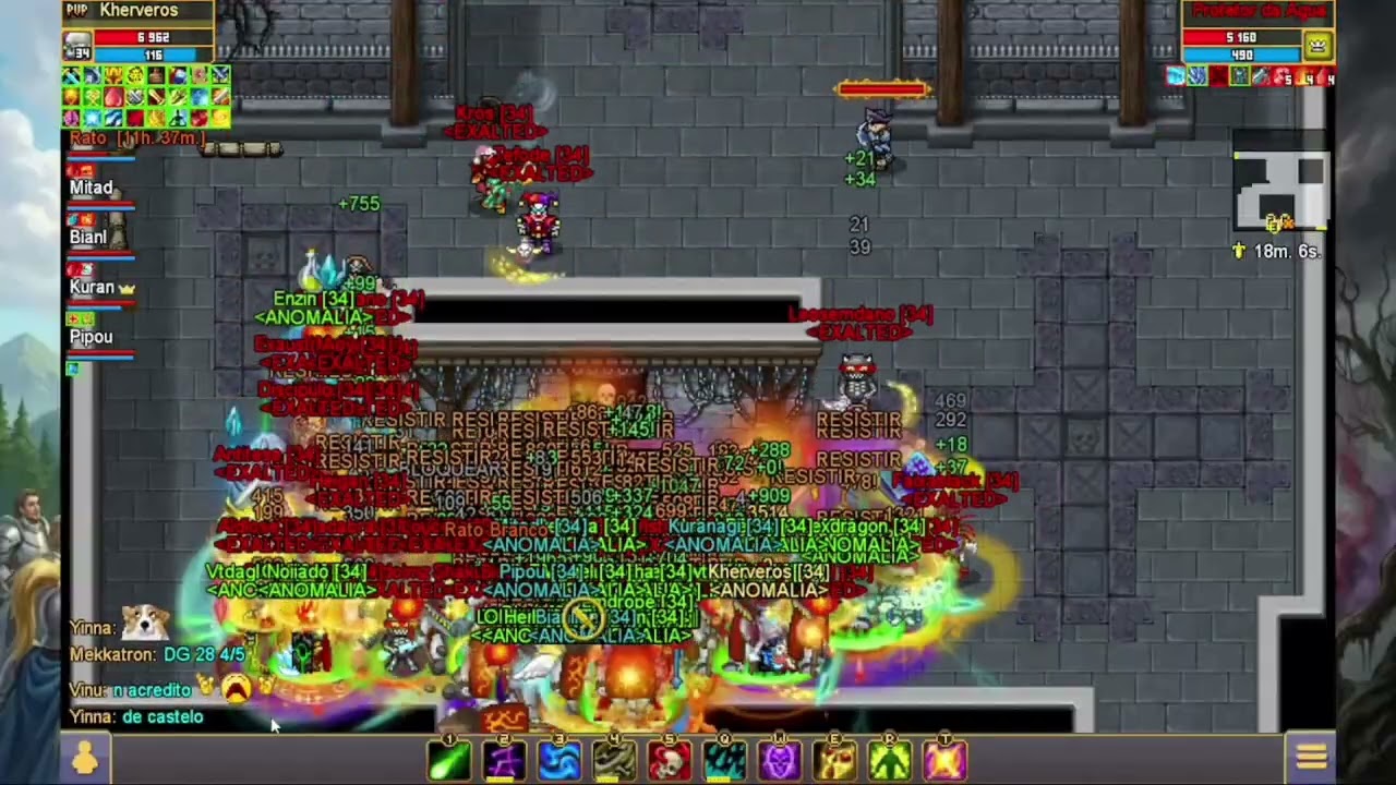 #warspearonline // Ataque ao castelo T5 ( ANOMALIA VS EXALTED)
