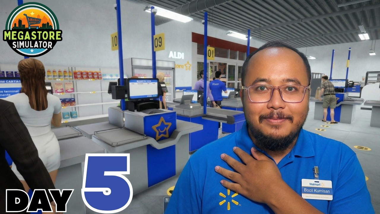 SAHUR KE 5 🌙🏬  Toko Baju & Kelontong Full Jalan, Megastore Makin Besar! – Megastore Simulator