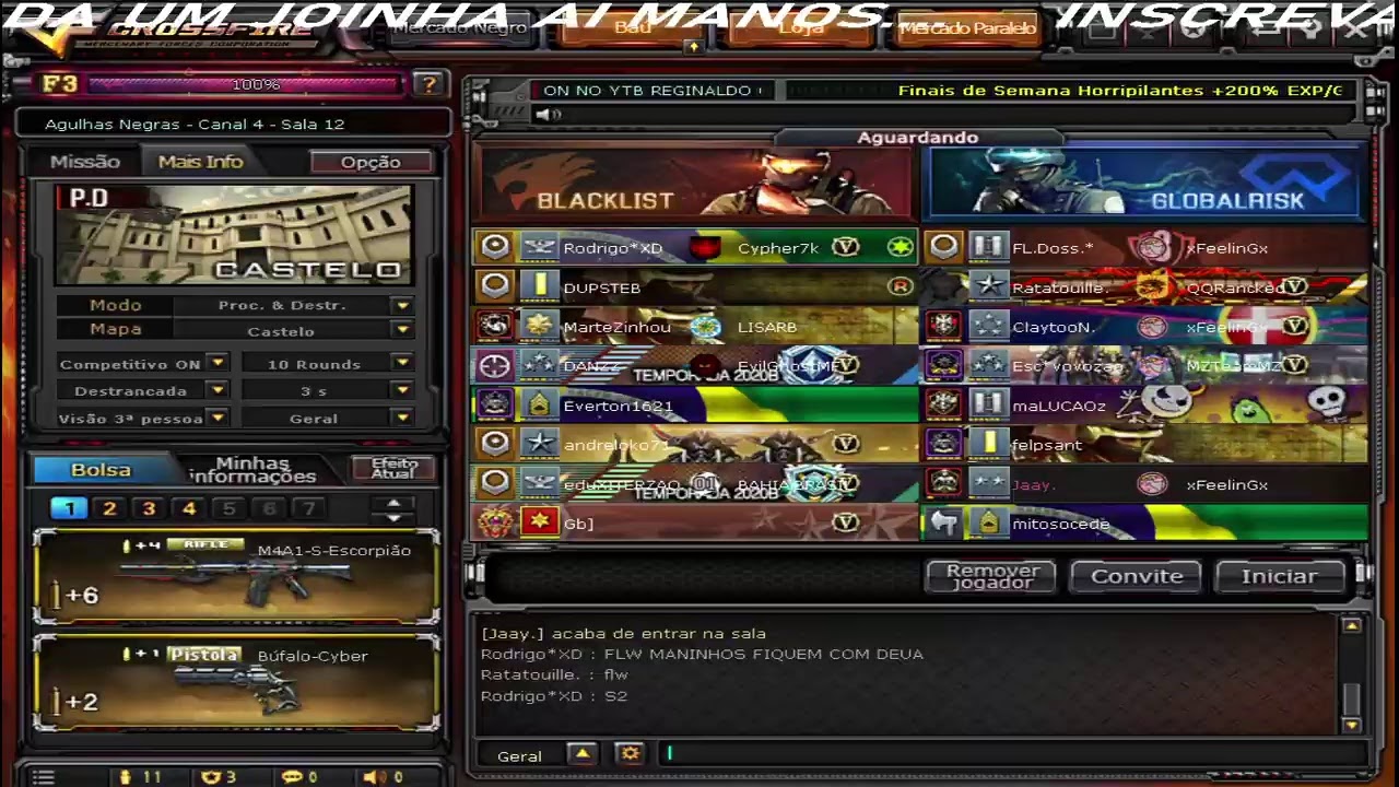 Live de Crossfire❤