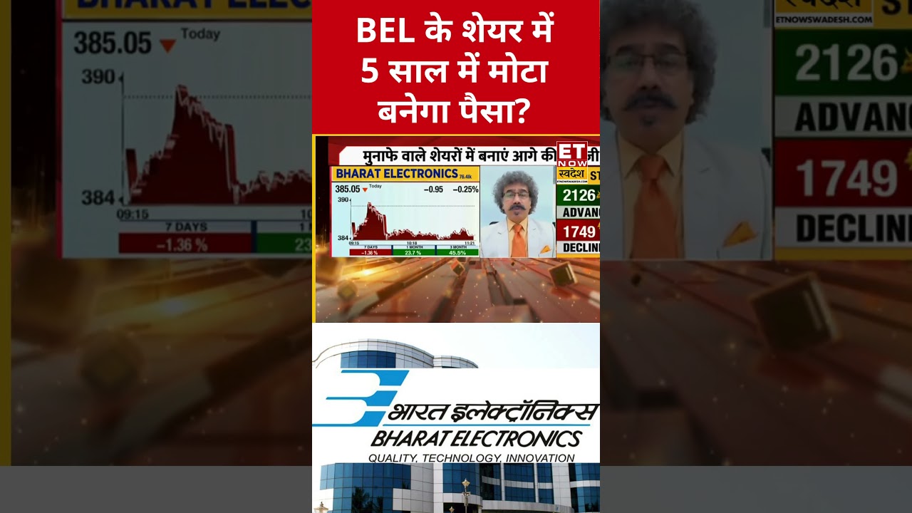 कहां तक जाएंगे BEL Stock के प्राइस! #shorts #stockmarket #swadesh #sharemarket #bharatelectronics