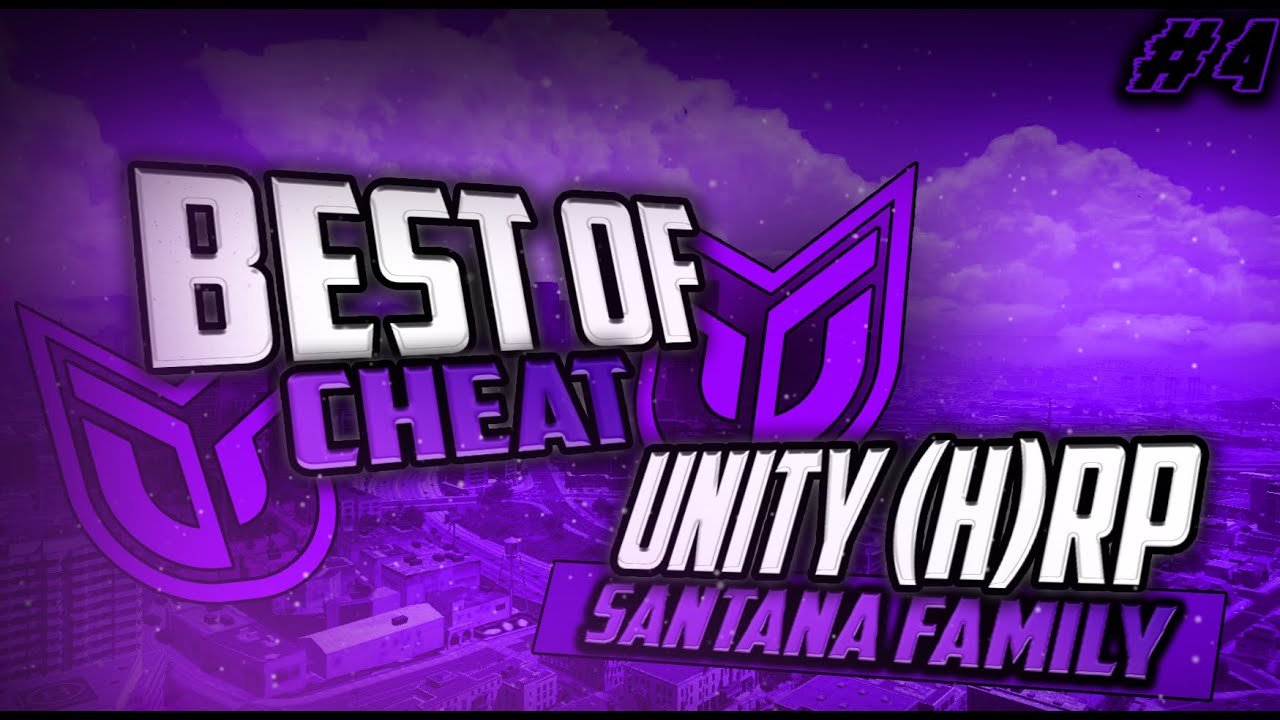 BEST OF CHEAT/TROLL UNITY RP 🐬 #4 Santana Family