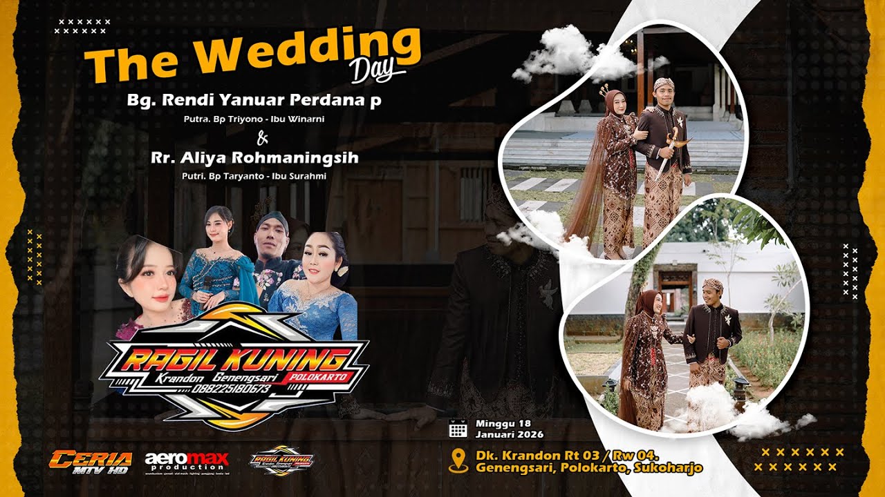 🔴📡LIVE CS. RAGIL KUNING   ||  THE RENDI & ALIYA  ||   AEROMAX AUDIO    ||   CERIA MTV HD
