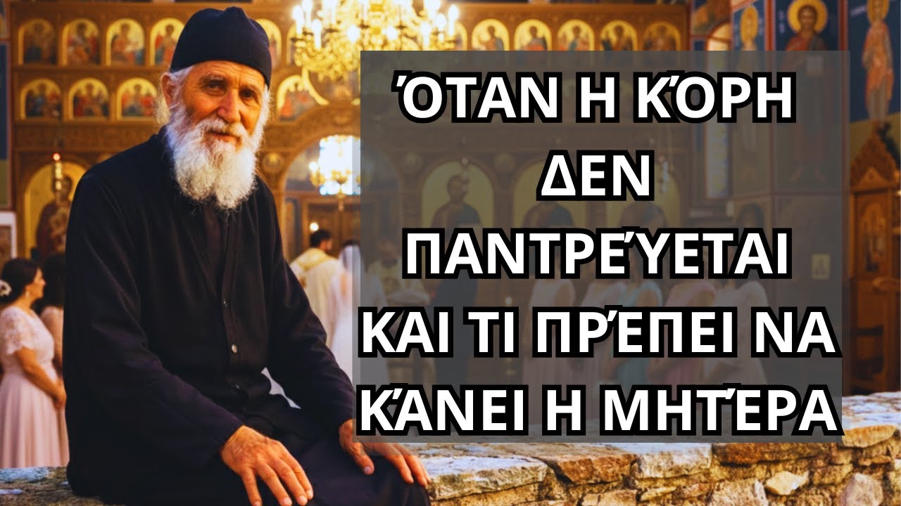Ἅγιος Παΐσιος ΑΠΟΚΑΛΥΠΤΕΙ: Αν η κόρη σου δεν παντρεύεται, κάνε αυτό — και πολλές είδαν θαύμα