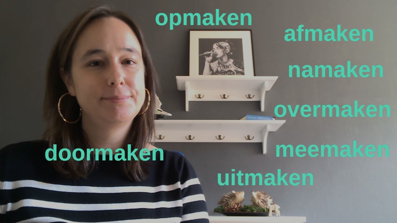 zakelijk Nederlands B1+/B2 - het werkwoord maken met prefix #learndutch #nt2  #nederlandsleren