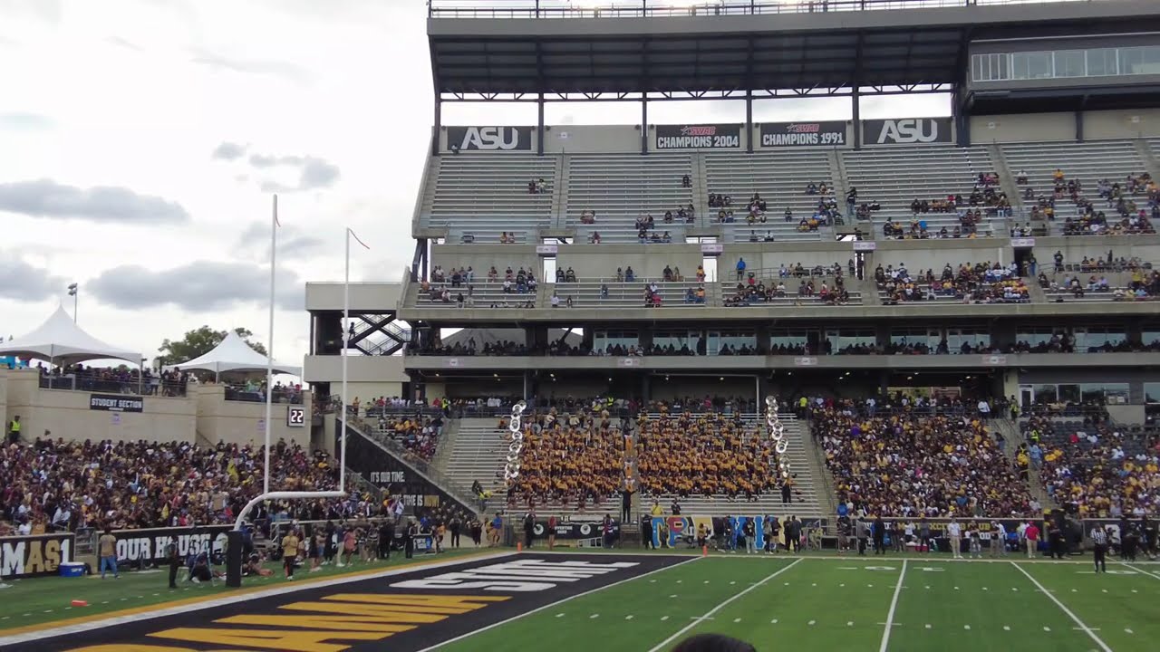 2025 Alabama State Homecoming band clips