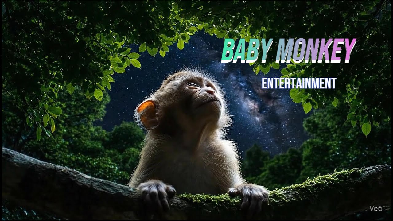 Baby Monkey for entertainment