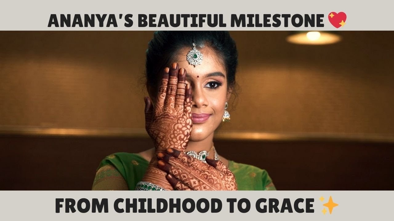Ananya’s Puberty Function Music Video | Tamil Valai Kaapu Cinematic Video Editing | RNC Studios