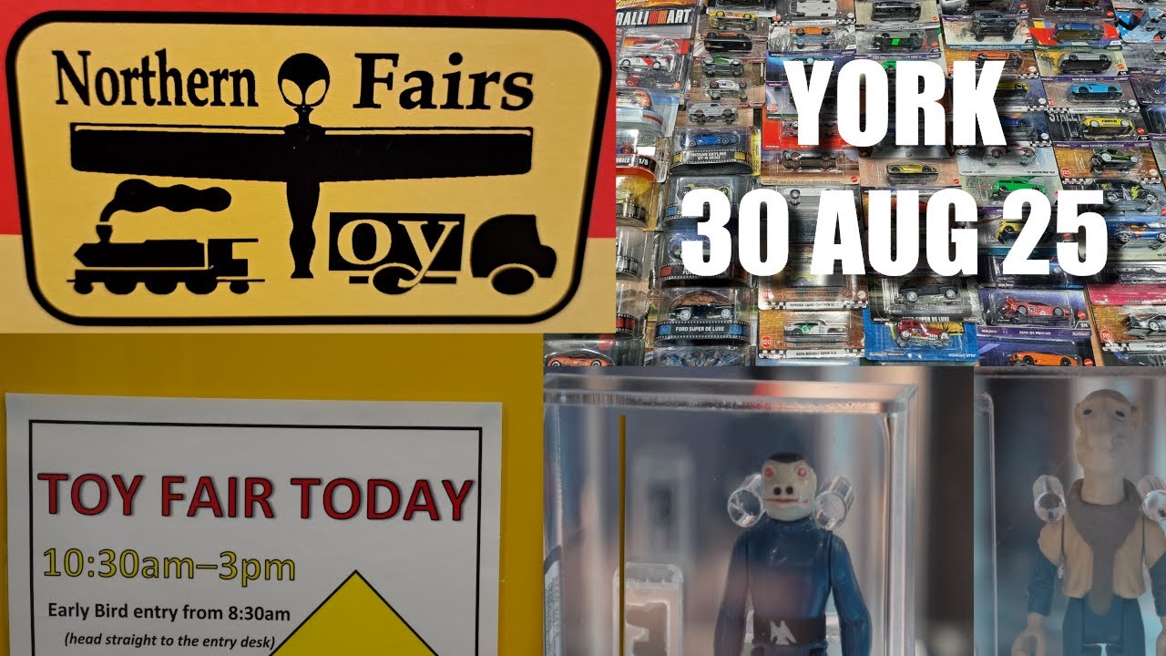 Northern Toy Fairs York 30 August 2025 - First visit to this fair, shall we see what we can see?