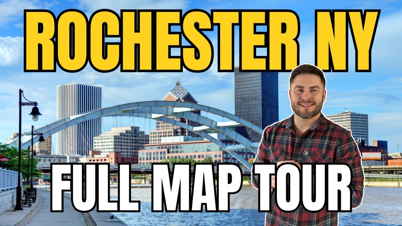 Watch this if You're relocating to Rochester NY  [Full map tour]