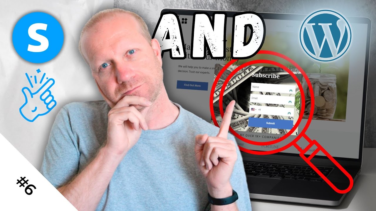 Popup & Inline Forms (+ on WordPress) | Systeme.io Tutorial [Snaps Ep. 6]