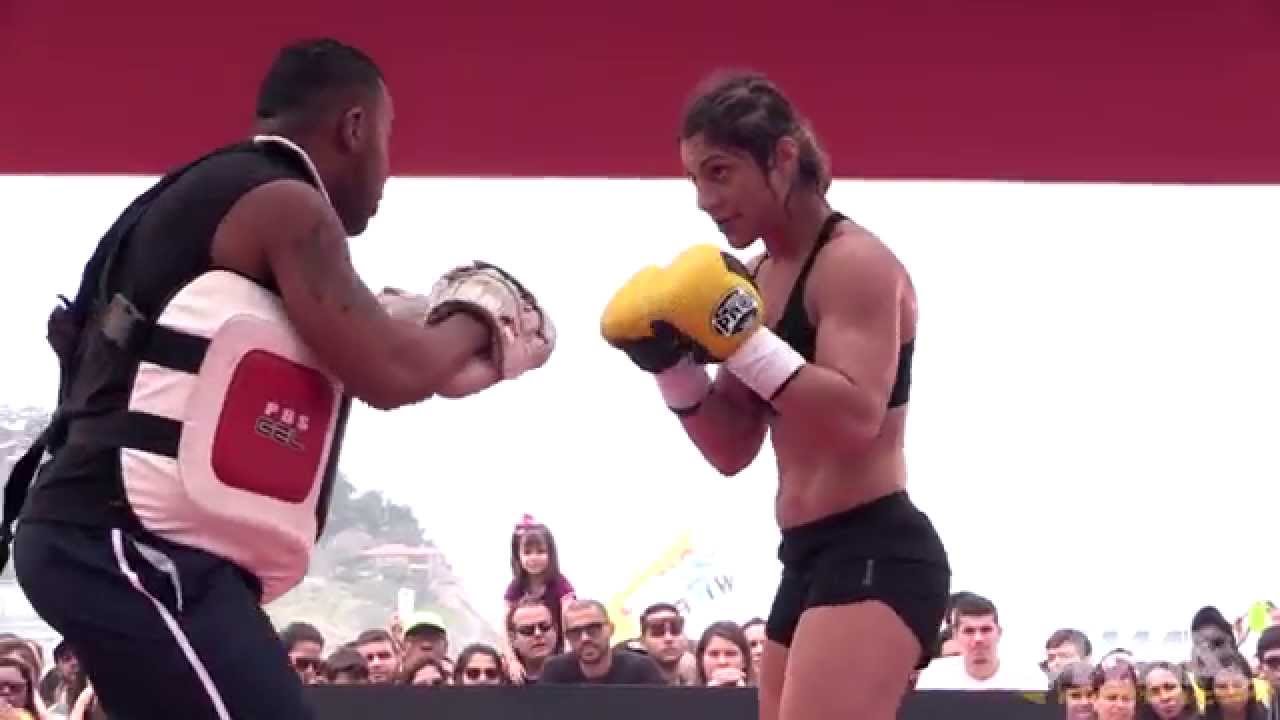 UFC 190: Bethe Correia Open Workout Highlights