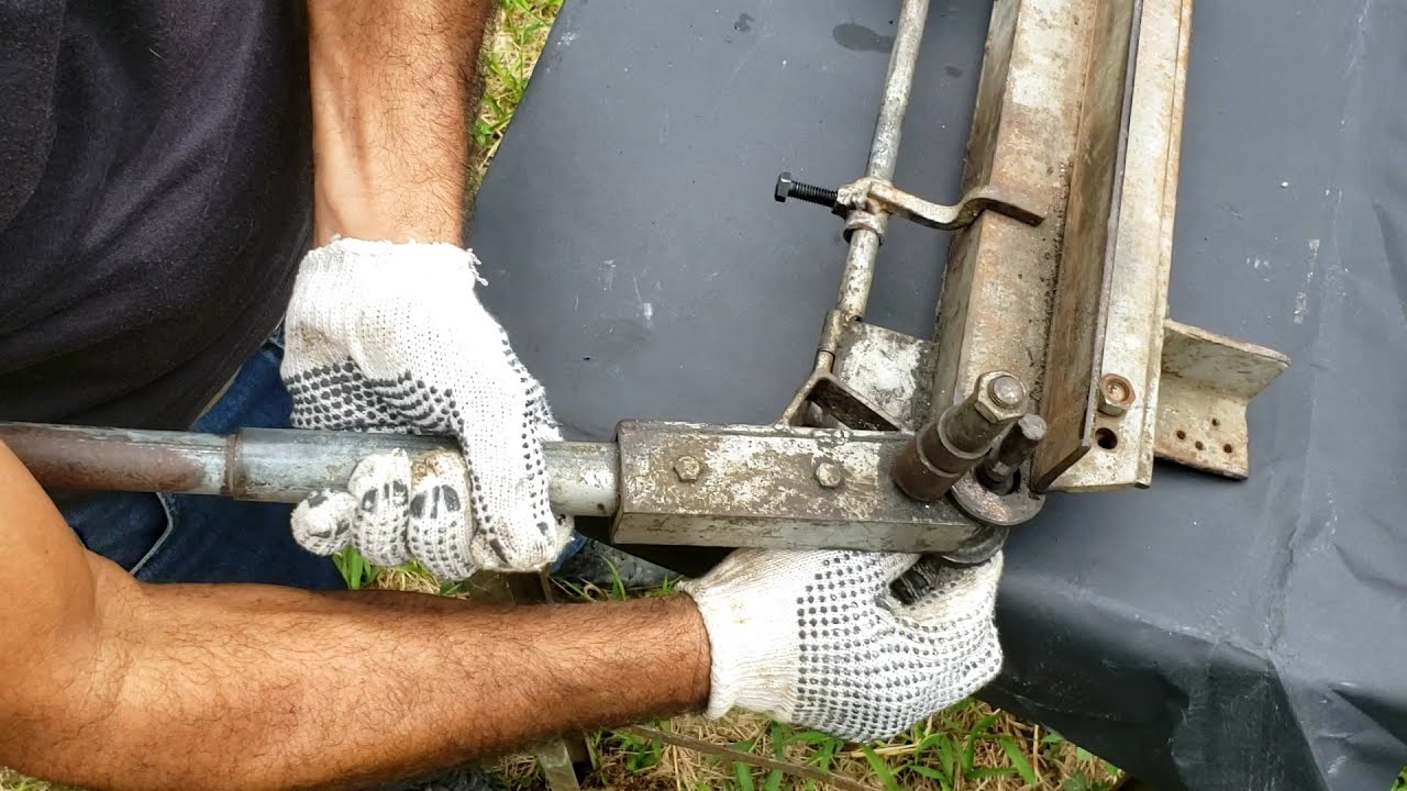 dobladora de estribos  muy  facil de hacer
