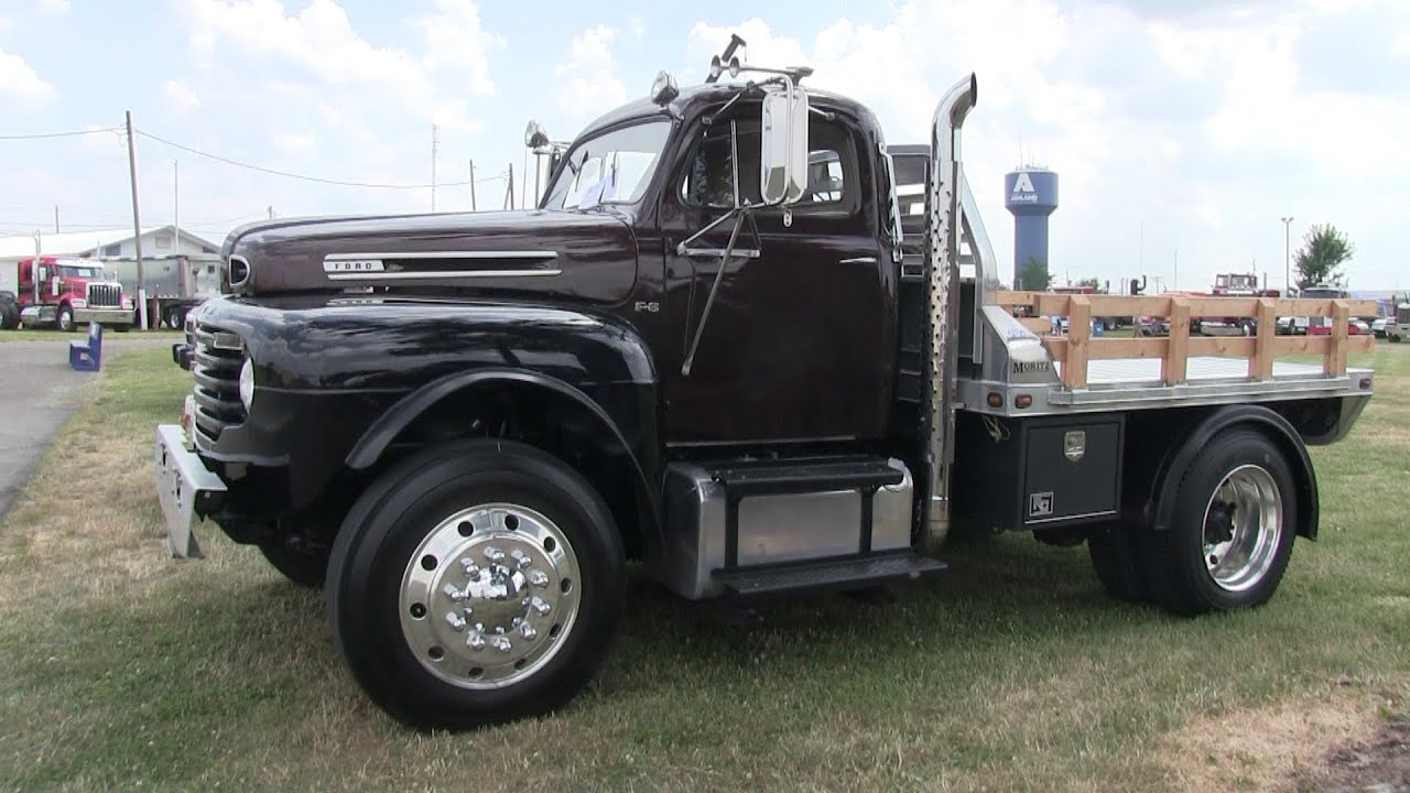 1950 Ford F8 At Ohio Vintage Truck Reunion 2024