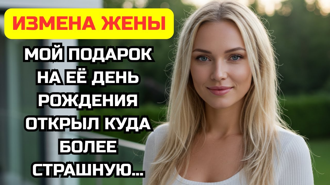На её дне рождения я громко сказал: 'Этот подарок для моей жены и мужчины, с которым она изменяет'.