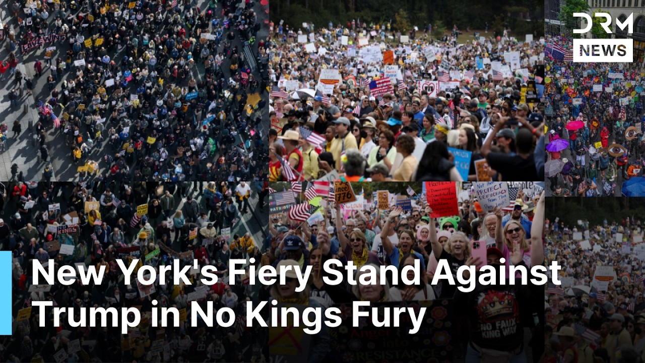 NYC's Massive No Kings March: Hundreds of Thousands Defy Trump's Authoritarian Grip! | AC1G