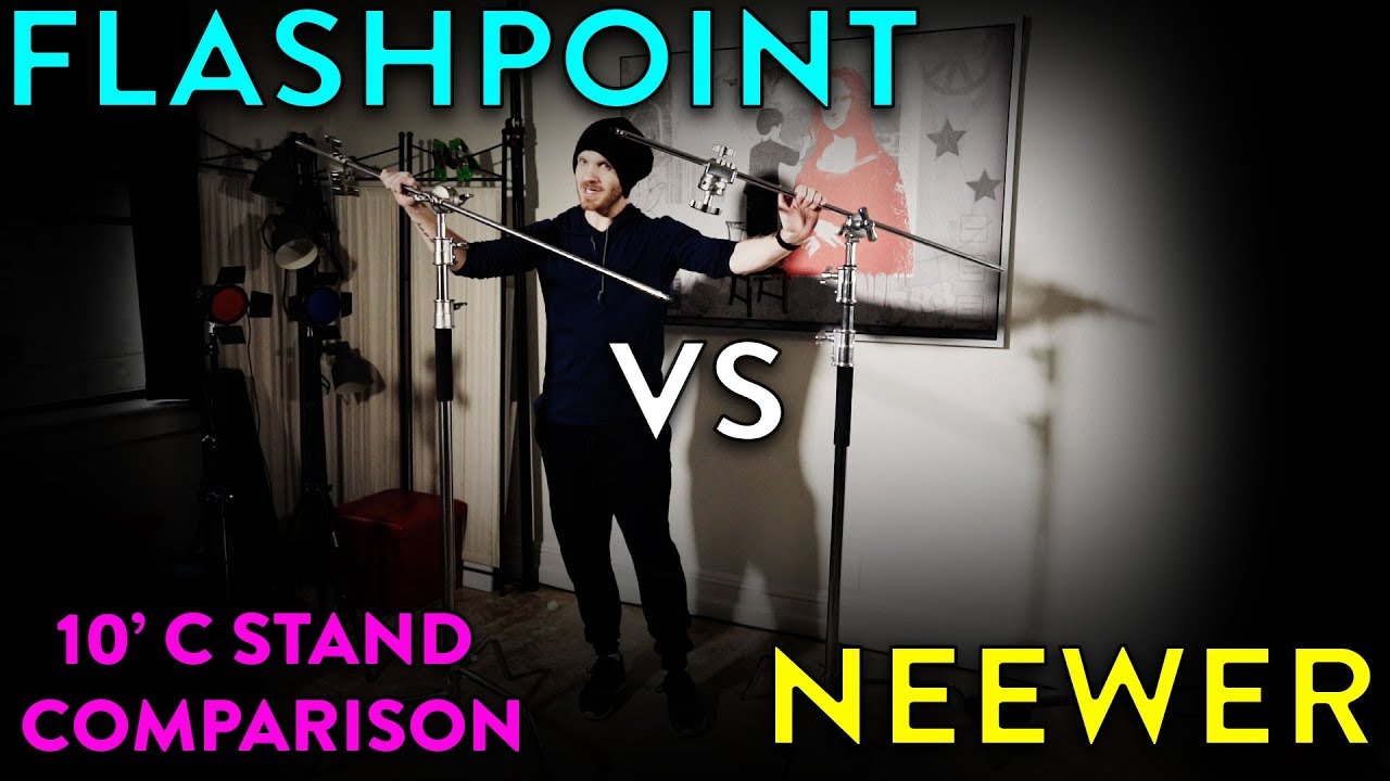 Neewer vs Flashpoint - Heavy Duty C-Stand - Comparison