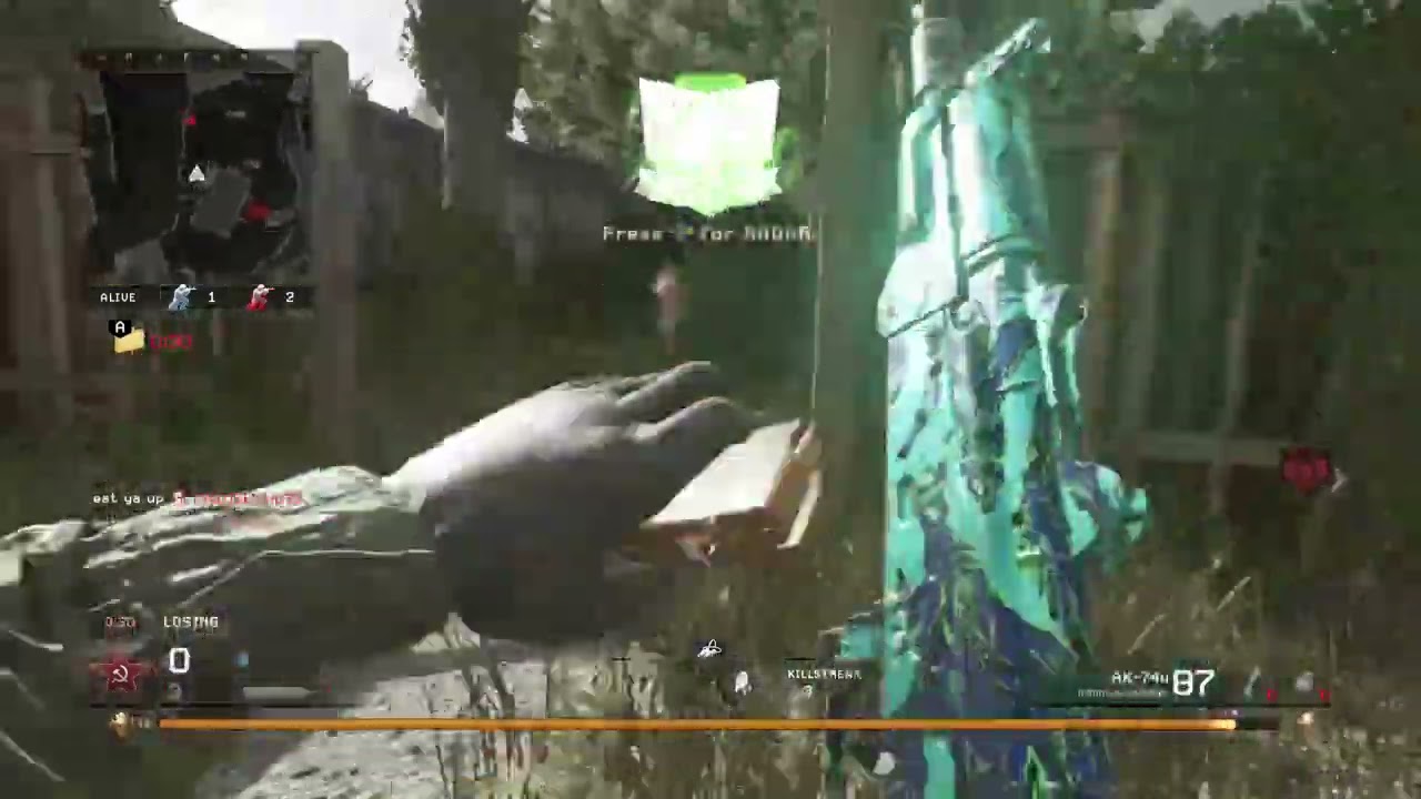 casually 1v5 ppl in mwr