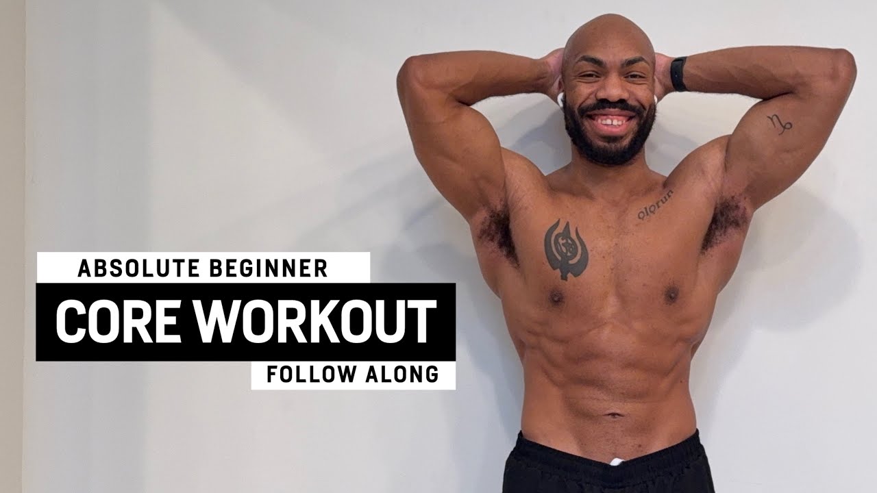 Full Core Strengthening Workout for Complete Beginners - Follow Along, No Talking