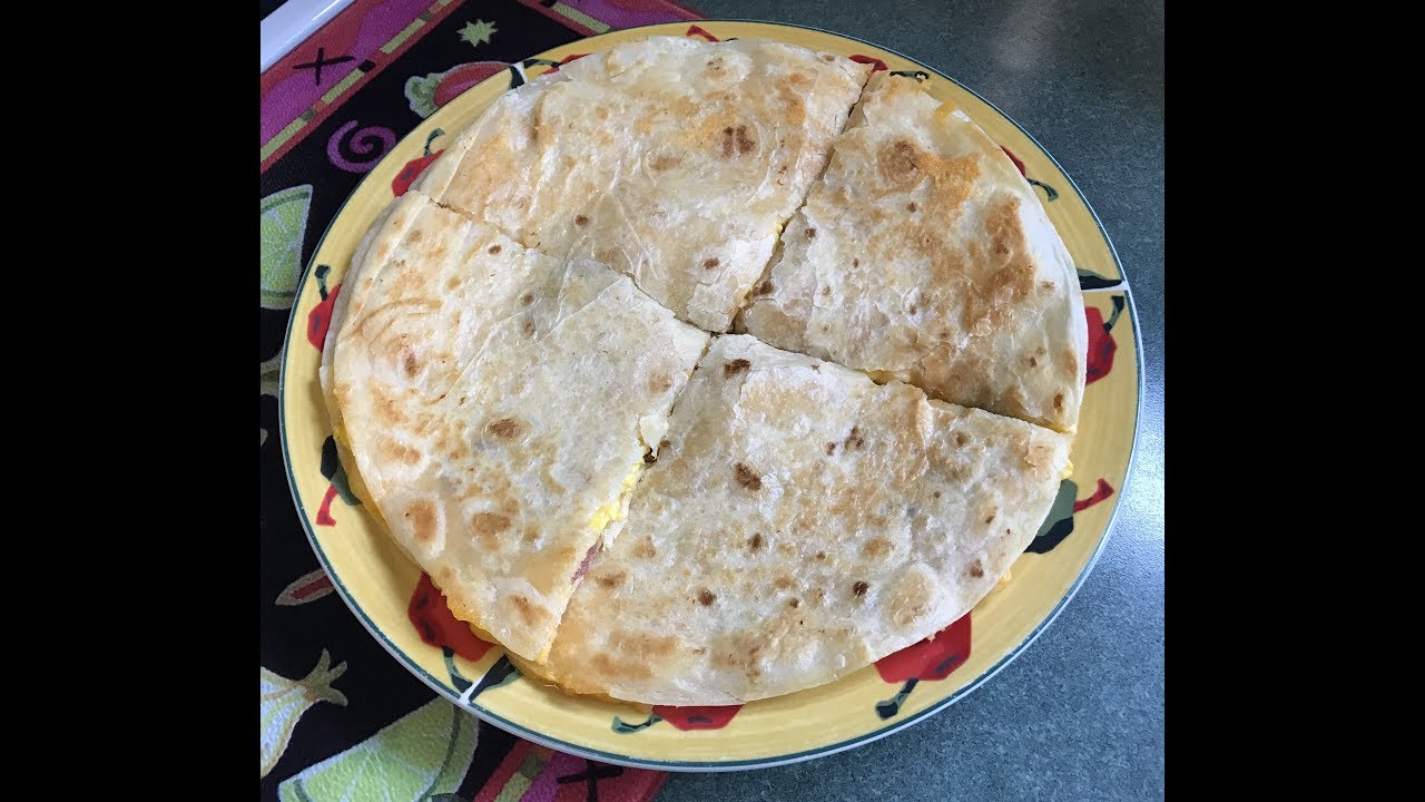 Bacon Egg & Cheese Quesadilla