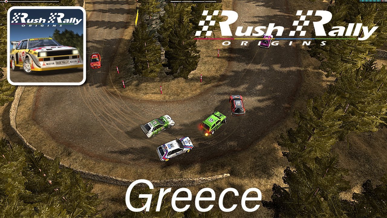 Rush Rally Origins - GREECE Quick Race Ultra Graphics Gameplay