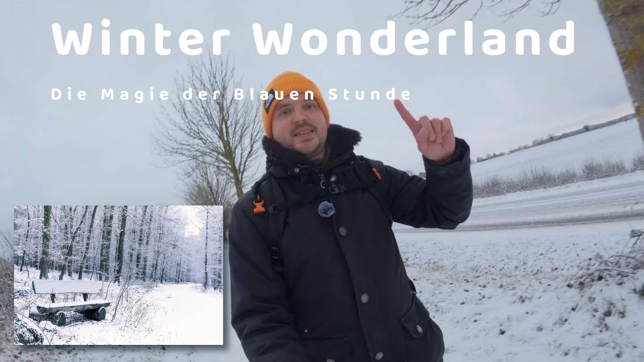 Winter Wonderland: High-Key Landschaftsphotographie begleitet durch die Magie der Blauen Stunde
