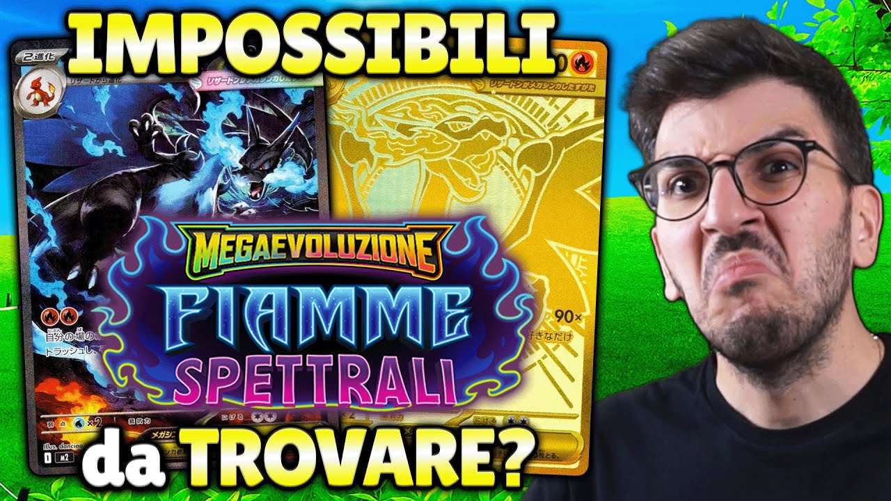 i MEGA CHARIZARD X di FIAMME SPETTRALI saranno IMPOSSIBILI da TROVARE?