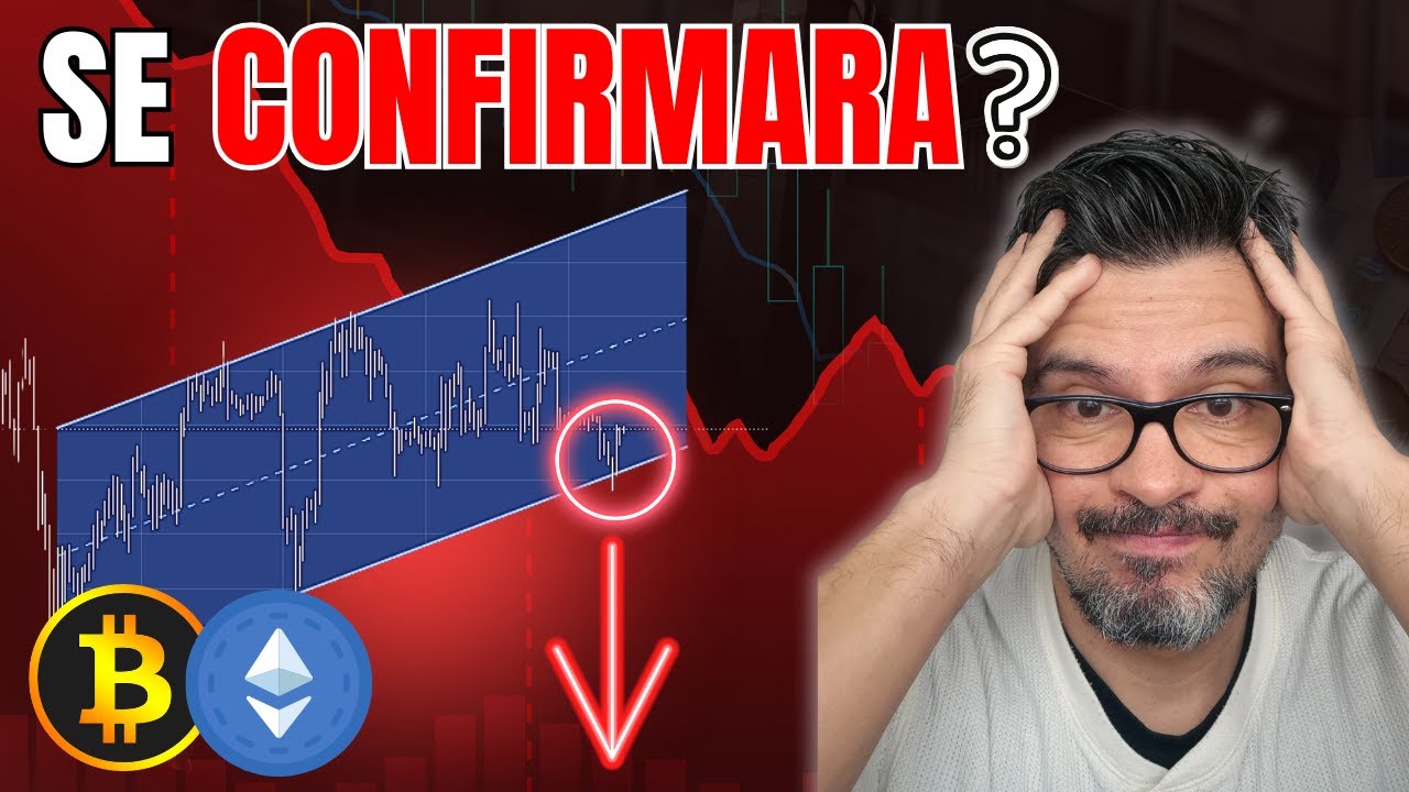 ⚠️CUIDADO... BITCOIN y ETHEREUM a Punto de Confirmar el DESASTRE!!
