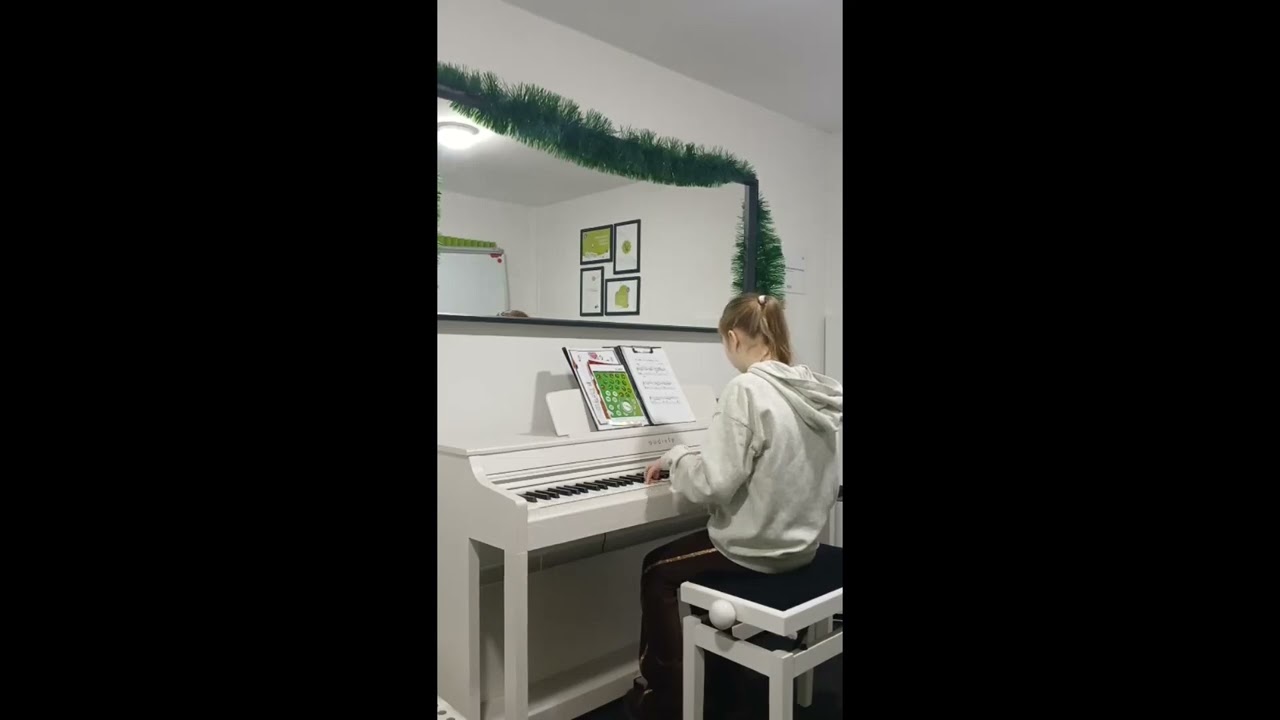 All I want for Christmas is...  by piano