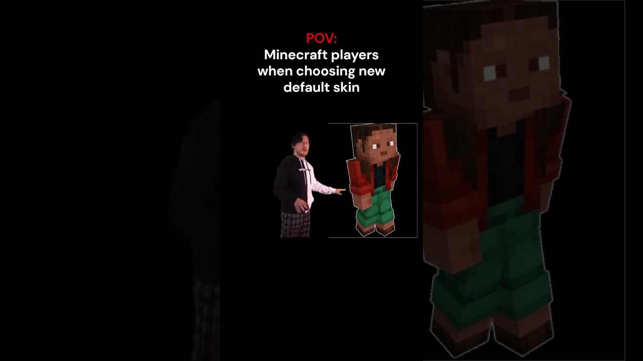 Minecraft Players Choosing a New Default Skin Be Like&hellip;