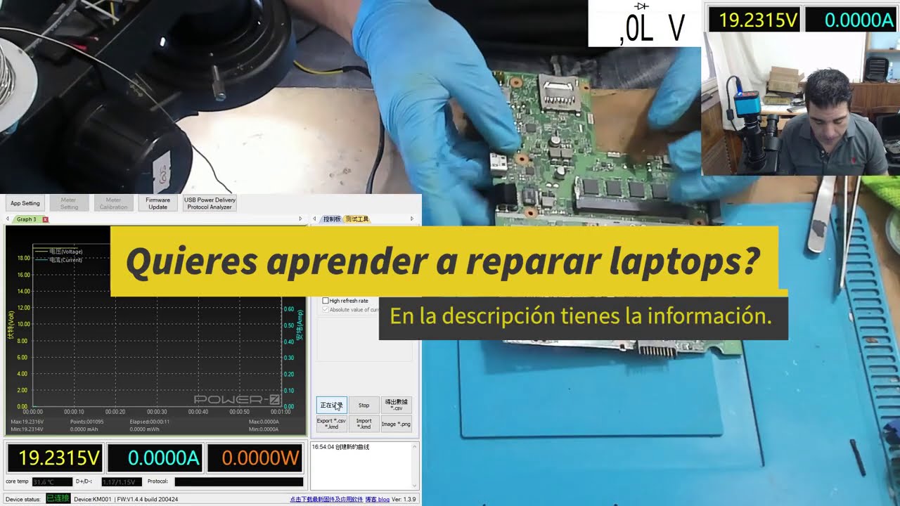Asus X541 DDR4 sin VCC_CORE y no da video. Averiguemos el por que.