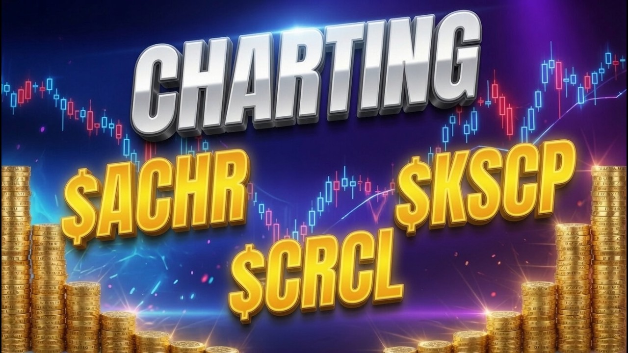 $KSCP Breakdown, $ACHR Harmonic Targets and $CRCL Key Levels to Watch