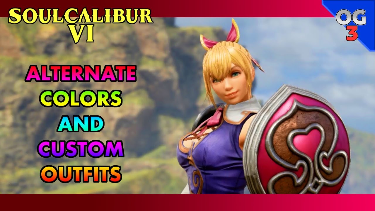 Soulcalibur VI - Cassandra and Sophitia - Alternate Colors and Custom Outfits
