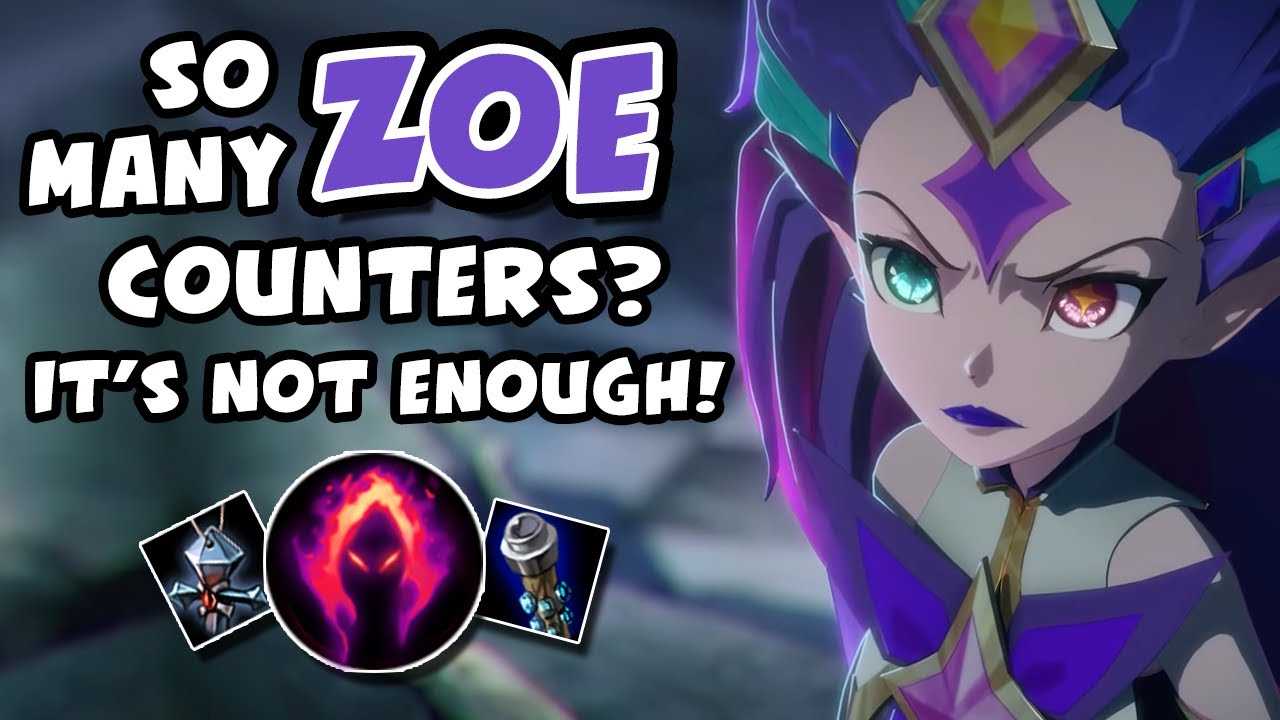 SO MANY ZOE COUNTERS, IT'S NOT ENOUGH! - VICKSY | League of Legends