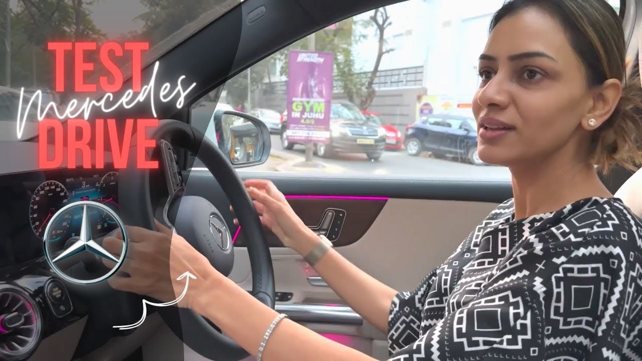 Chalo lete hain Mercedes ki - Test Drive | Smriti Khanna | Mr and Mrs GG