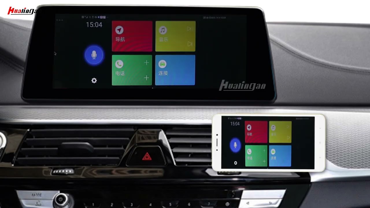 Hualingan Wireless Apple Carplay For BMW iDrive 7 MGU EVO Android Auto Retrofit Install 10.25 Inch