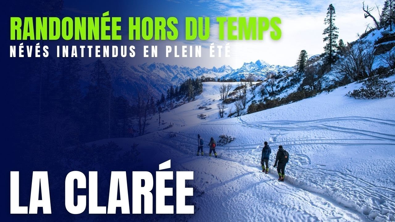 Aventure Glacée en Été  ( À Travers les Névés des Lacs Long et Rond )