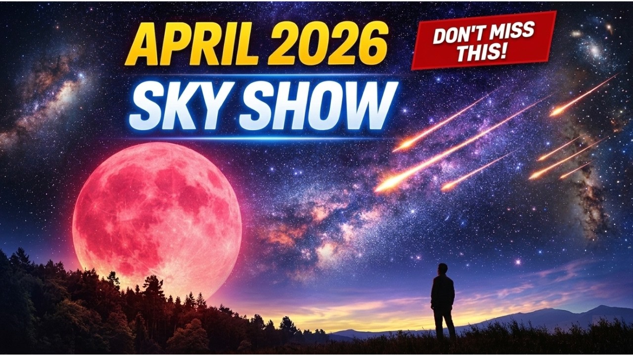 April 2026 Sky Guide: Lyrid Meteor Shower, Easter Pink Moon & Galaxy Season