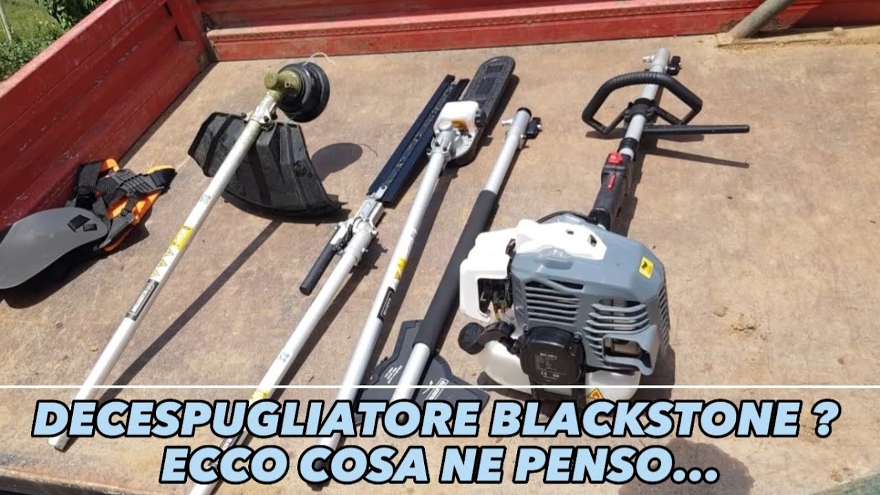 Decespugliatore  Blackstone  recensione.