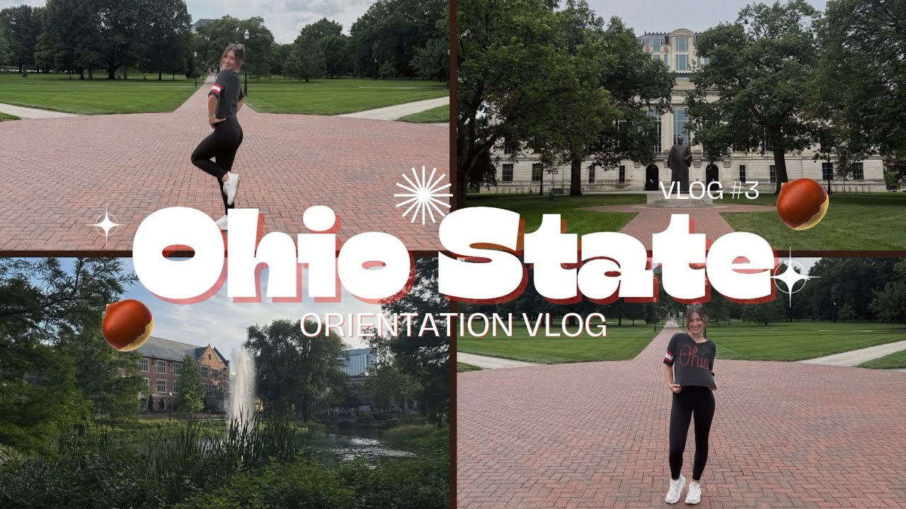 OHIO STATE ORIENTATION VLOG ✨🌰 // college + lifestyle