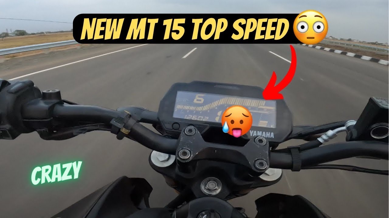 MT15🥵Top SPEED With😍AKRAPOVIK EXHAUST😱||