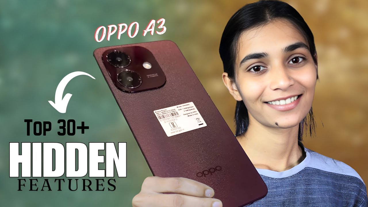 Oppo A3 5g Tips & Tricks | Top 30+ Special & Hidden Features | Tech 4 Roshni