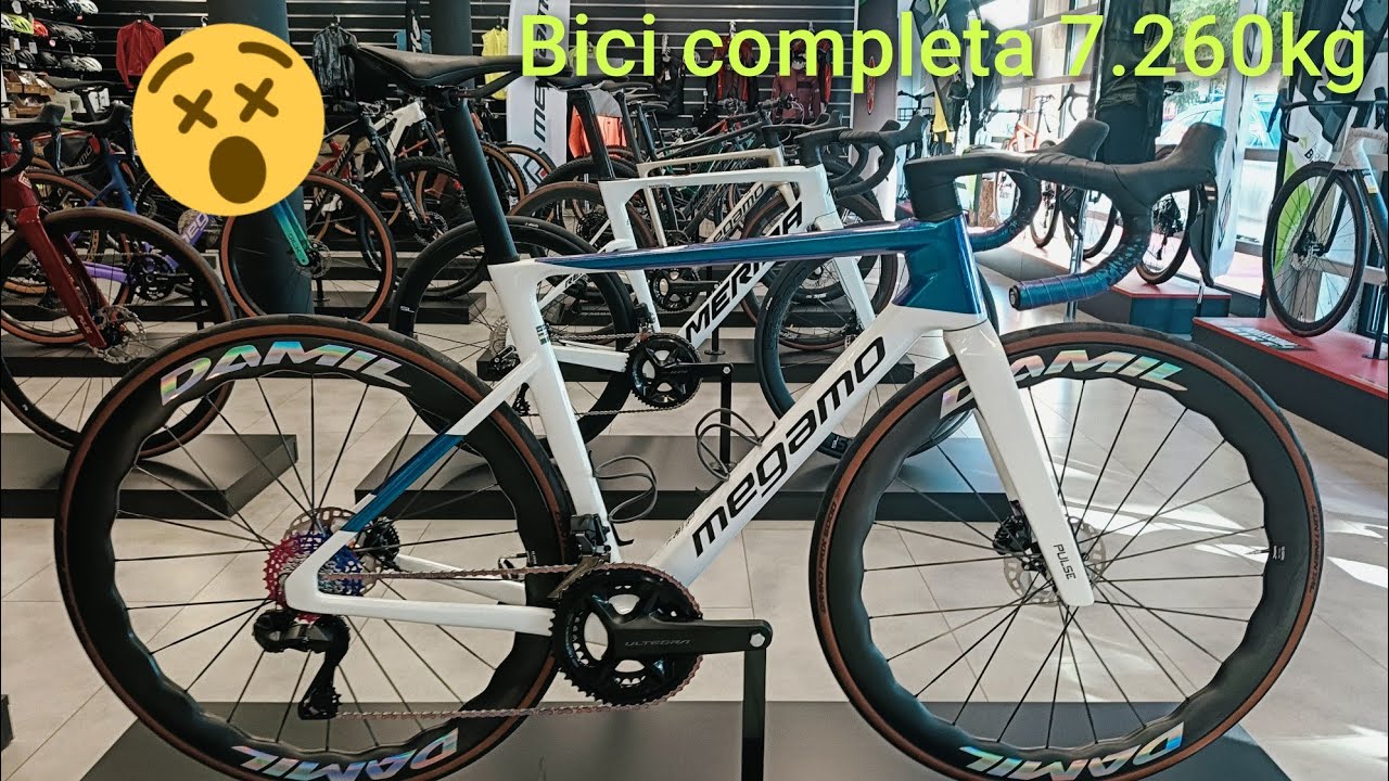 Nuova Megamo Pulse 2026 bici completa 7.260kg