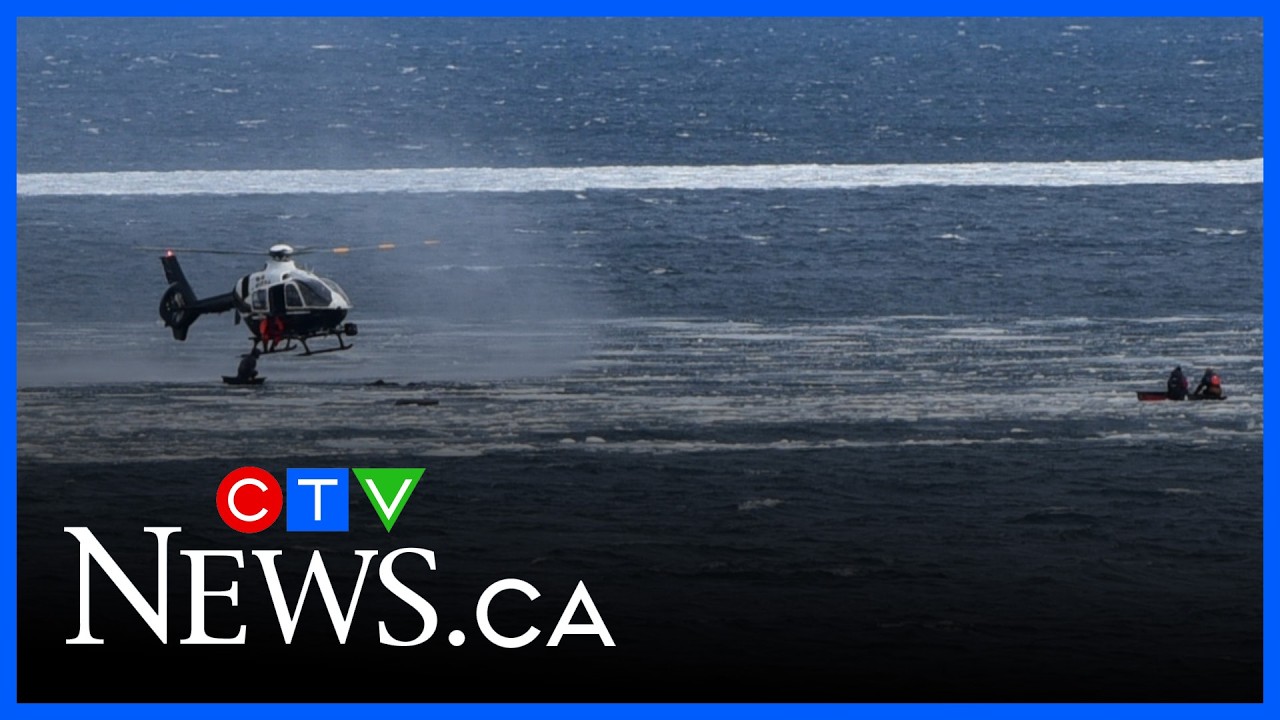 23 people rescued after ice shelf separates from shore in Southwestern Ontario