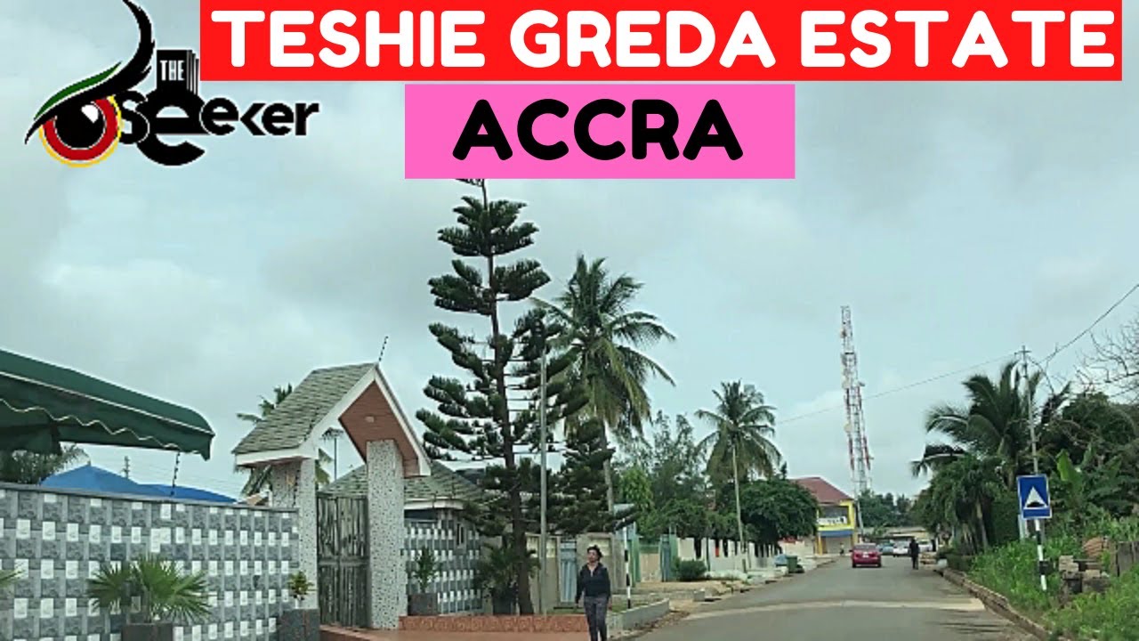 Teshie Greda Estate Driving Tour in Accra.